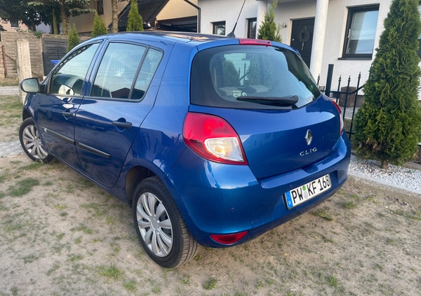 Renault Clio cena 12500 przebieg: 68750, rok produkcji 2009 z Maszewo małe 121